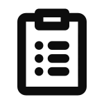 Clipboard List SVG Icon